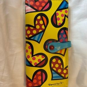 Romero Britto - Yellow Wallet